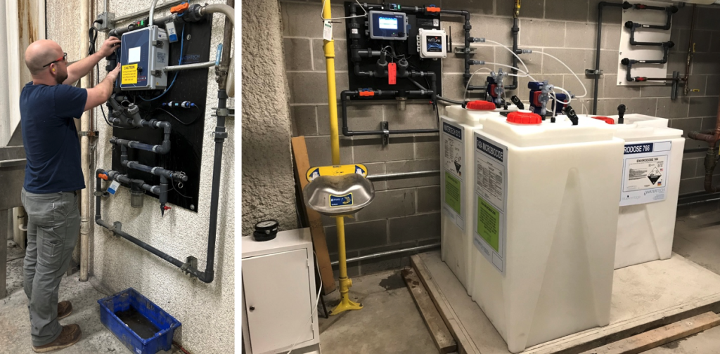 Custom built panels.