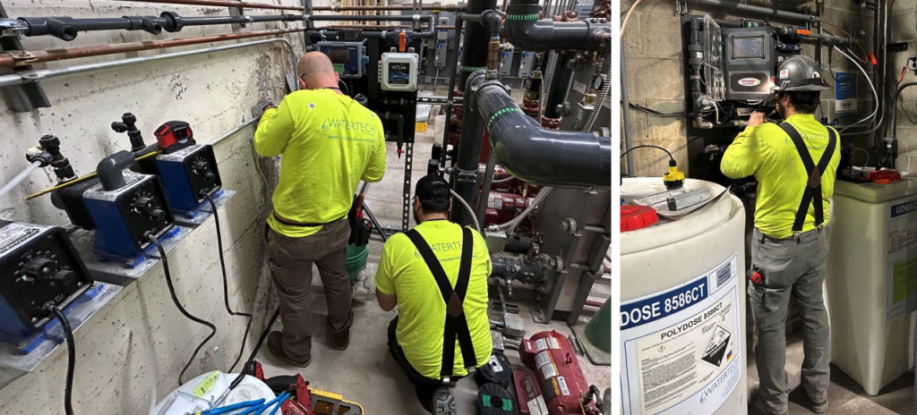 Troubleshooting and maintaining equipment.