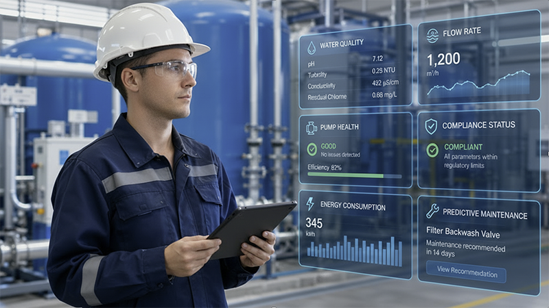 Predictive water treatment saves time and money.